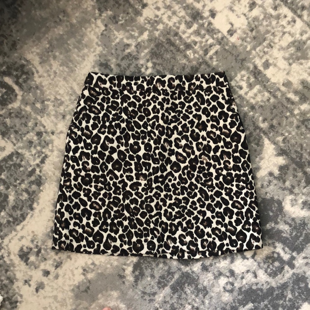 Sanctuary Leopard print skirt